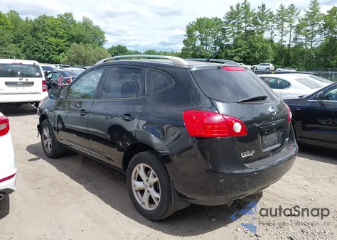 2008 Nissan Rogue Sl z USA, uszkodzony, nr VIN JN8AS58V58W400242